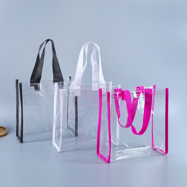 Plastic Transparent PVC Tote Bag