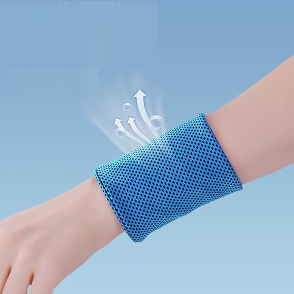 Cold Feeling Ice Silk Sweat Wrist Wrap