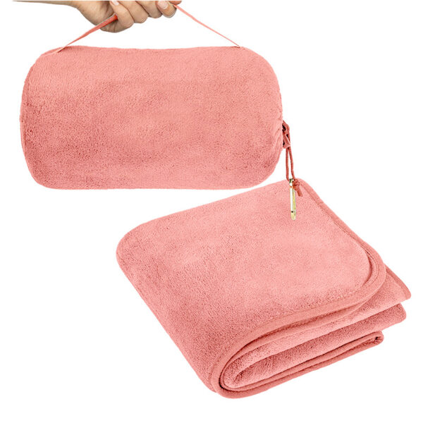 Portable Carrying Handle Travel Blanket