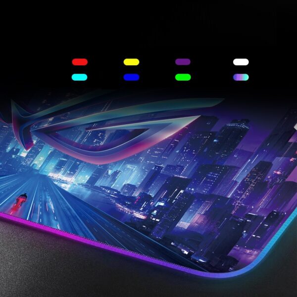 LED Dazzle Color Large Mouse Pad