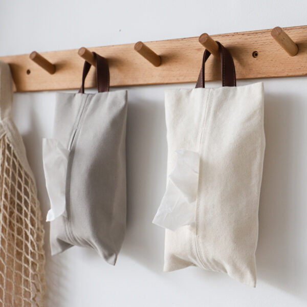 Japanese Style Cotton Linen Fabric Napkin Holder