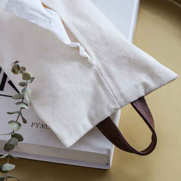 Japanese Style Cotton Linen Fabric Napkin Holder