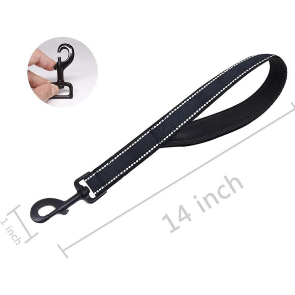 Customized Short Nylon Dog Walking Leash