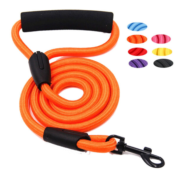 Reflective Dog Collar Durable Nylon Leash