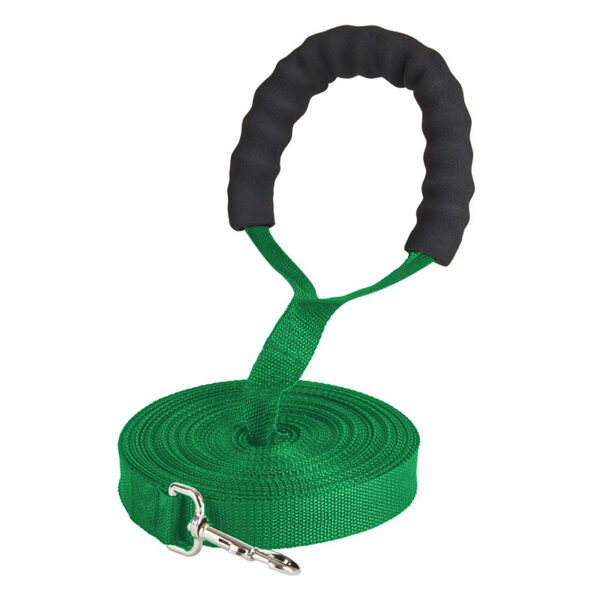 Nylon Dog Walking Leash with Foam Handle