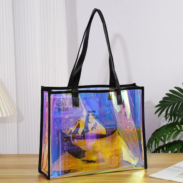 PVC Clear Jelly Illusion Tote Bag