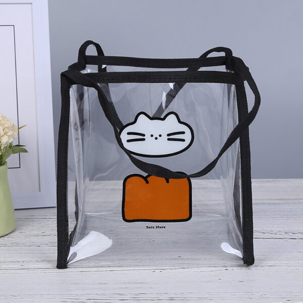 Custom PVC Cube Clear Waterproof Jelly Tote Bag