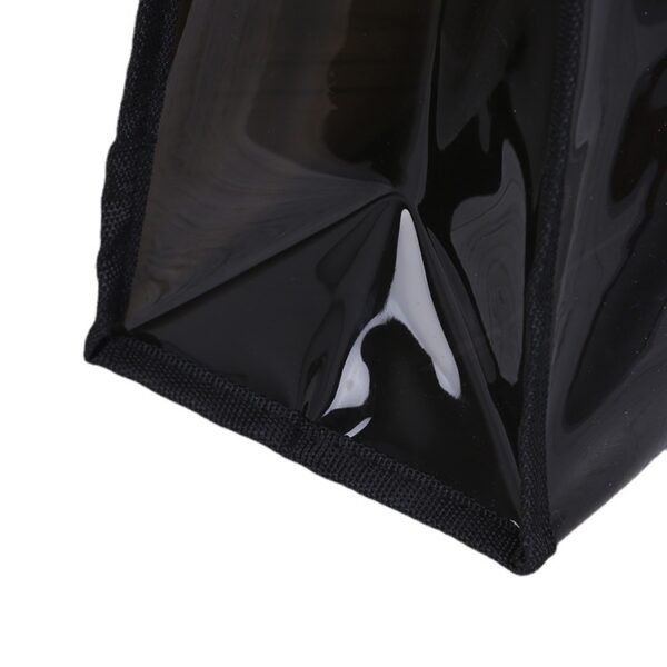 Custom PVC Clear Waterproof Black Tote Bag