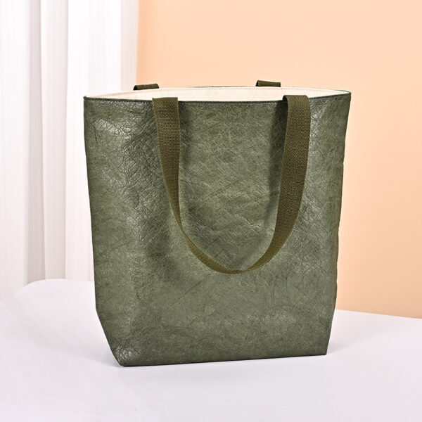 Custom Washable Cowhide Dupont Paper Tote Bag