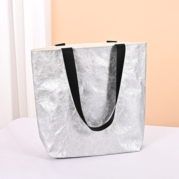 Custom Washable Cowhide Dupont Paper Tote Bag