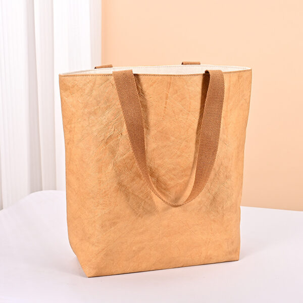 Custom Washable Cowhide Dupont Paper Tote Bag