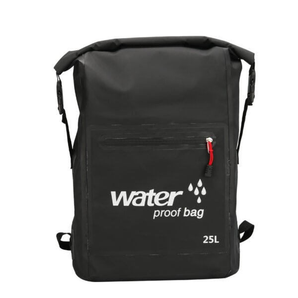 PVC 25 Liter Floating Waterproof Dry Shoulder Bag Beach Rafting Swimming Bag