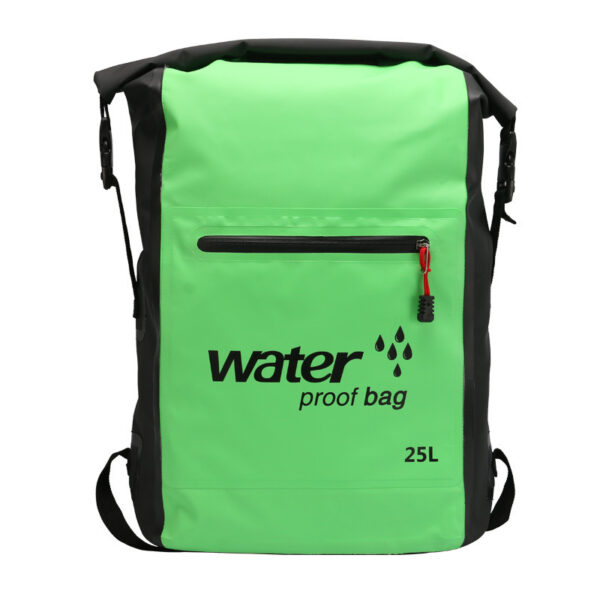 PVC 25 Liter Floating Waterproof Dry Shoulder Bag Beach Rafting Swimming Bag