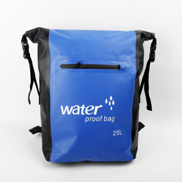 PVC 25 Liter Floating Waterproof Dry Shoulder Bag Beach Rafting Swimming Bag