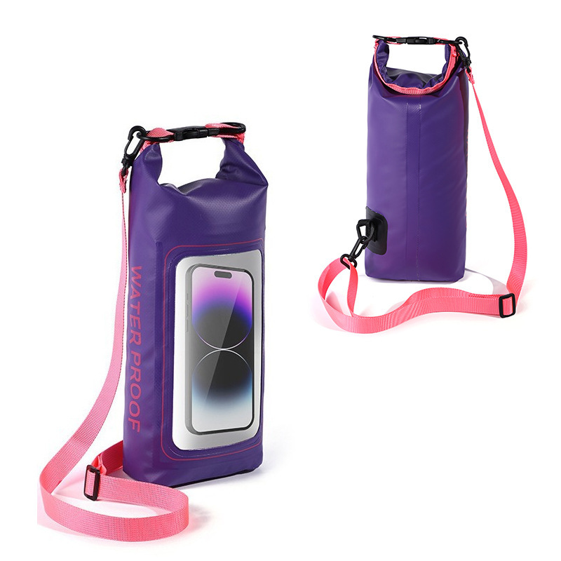 Outdoor Waterproof Dry Bag With Shoulder Strap