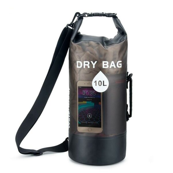 Custom Semi-transparent Pvc Waterproof Bucket Bag