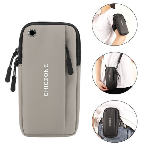 3-in-1 Neoprene Sports Armband Case for Mobile Phone Holder