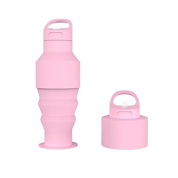 Creative Leakproof Silicone Foldable Water Bottle