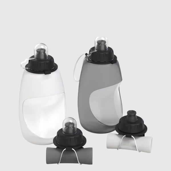 Food-grade Silicone Foldable Water Bottle