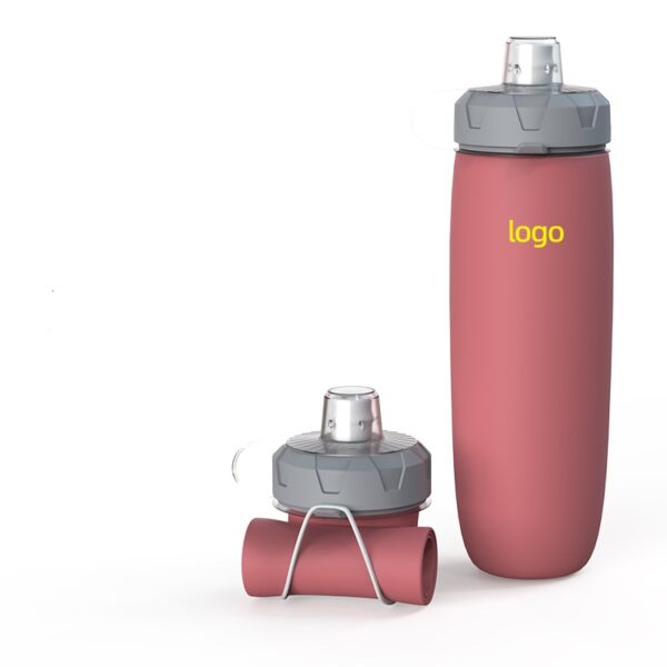 Custom Portable Silicone Folding Water Bottle