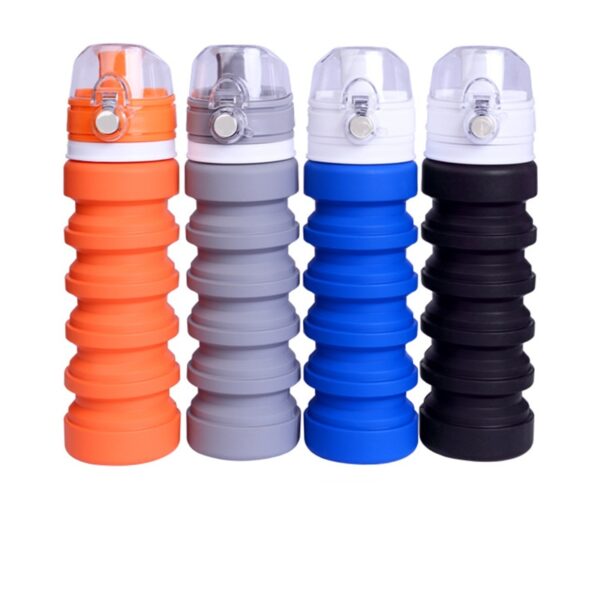 Foodgrade Silicone Folding Outdoor Water Bottle