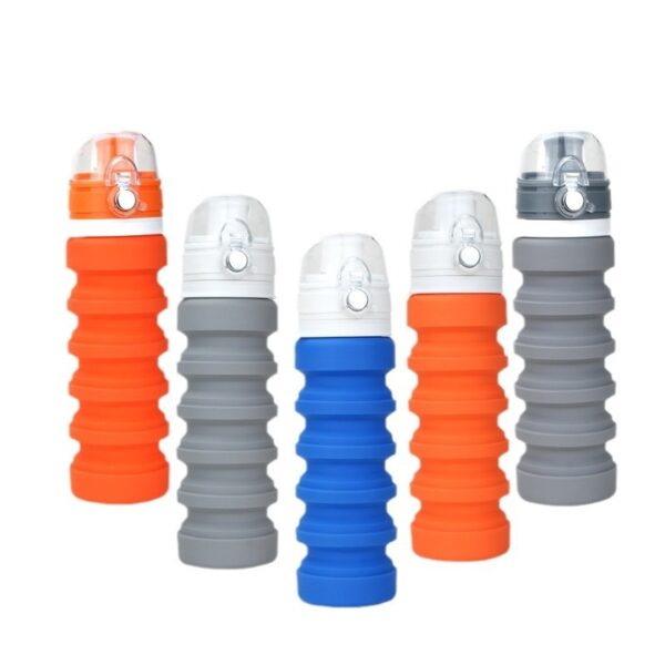 Foodgrade Silicone Folding Outdoor Water Bottle