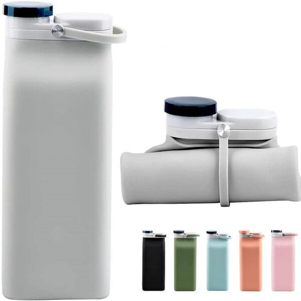 Outdoor Portable Silicone Folding Water Bottle