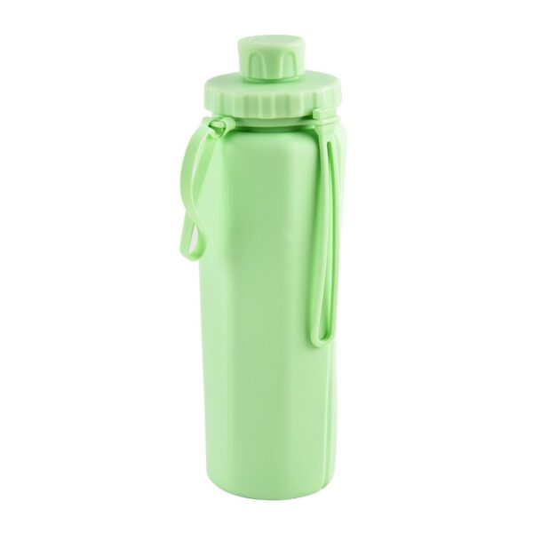 Creative Outdoor Silicone Folding Leakproof Water Bottle