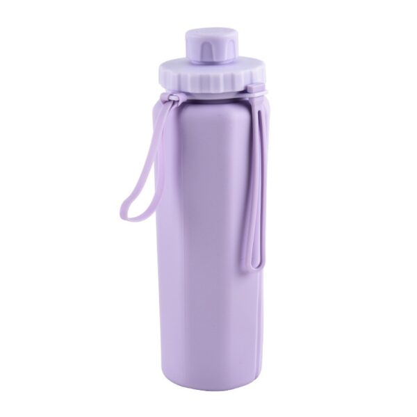 Creative Outdoor Silicone Folding Leakproof Water Bottle