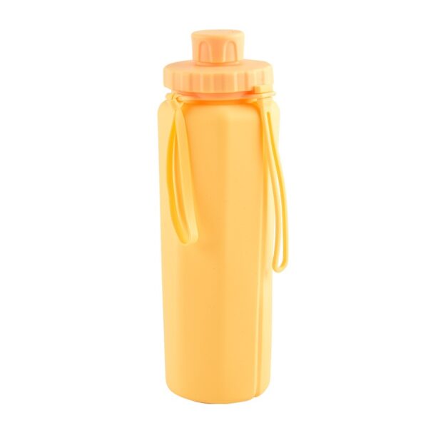 Creative Outdoor Silicone Folding Leakproof Water Bottle