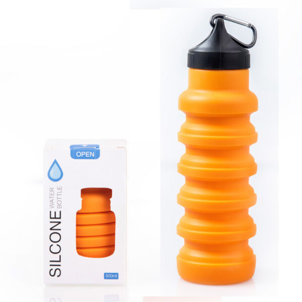 Outdoor Silicone Folding Sports Water Bottle