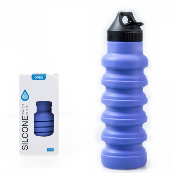 Outdoor Silicone Folding Sports Water Bottle