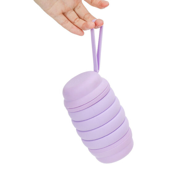 Large Capacity Silicone Folding Water Bottle