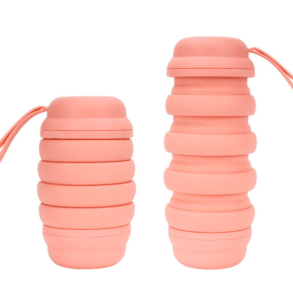 Large Capacity Silicone Folding Water Bottle