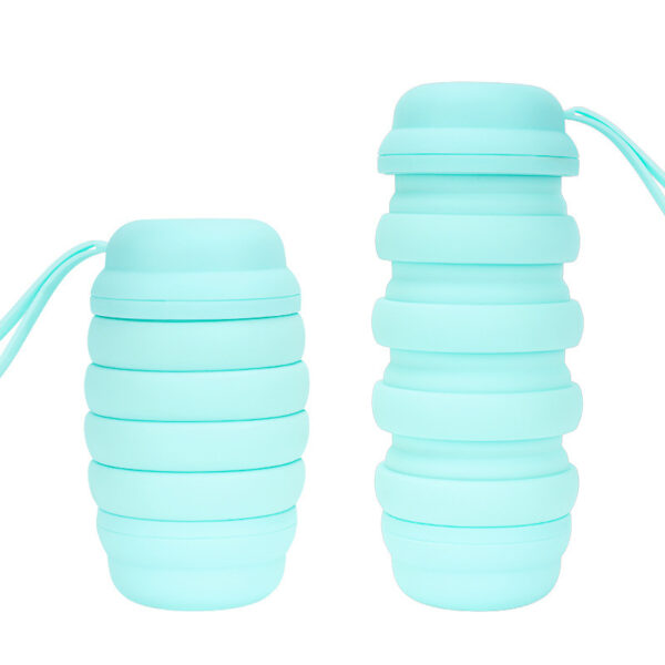 Large Capacity Silicone Folding Water Bottle