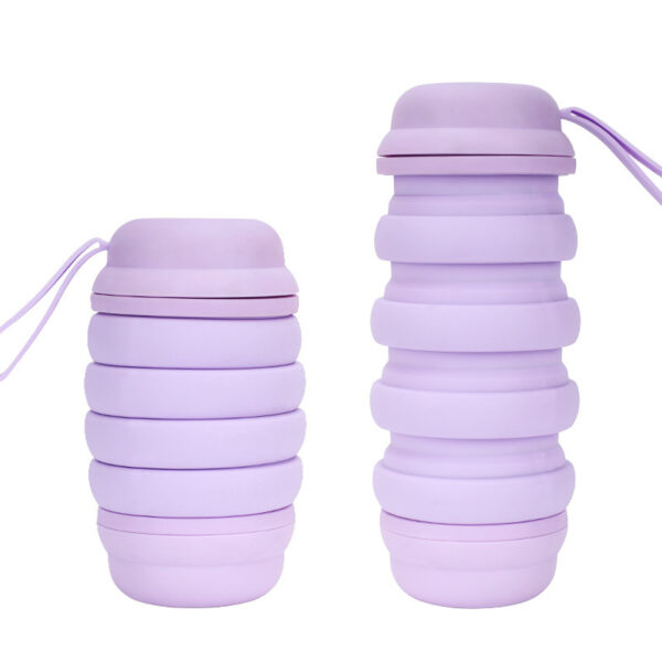 Large Capacity Silicone Folding Water Bottle