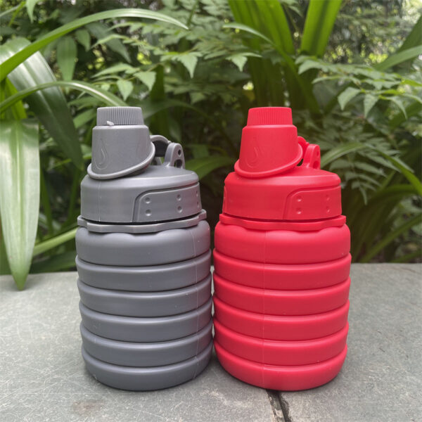 Wholesale Foldable Silicone Water Bottle