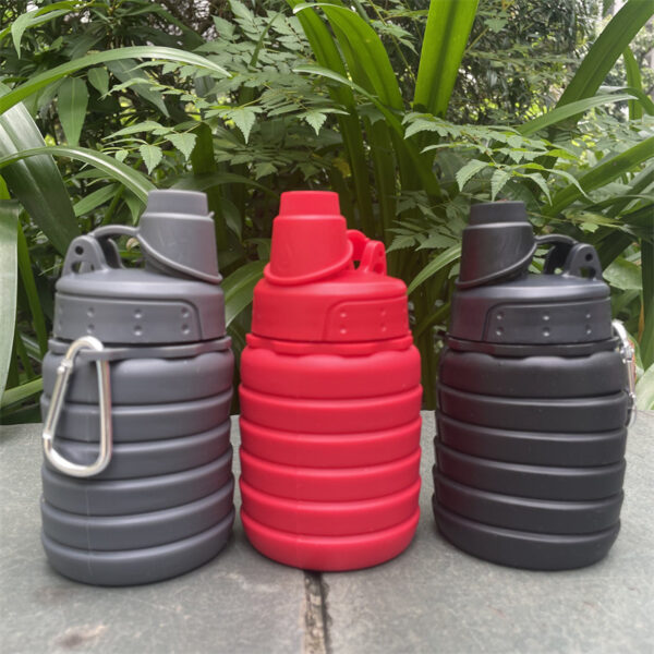 Wholesale Foldable Silicone Water Bottle