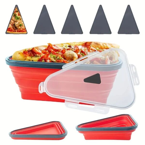 Creative Outdoor Silicone Folding Lunch Box