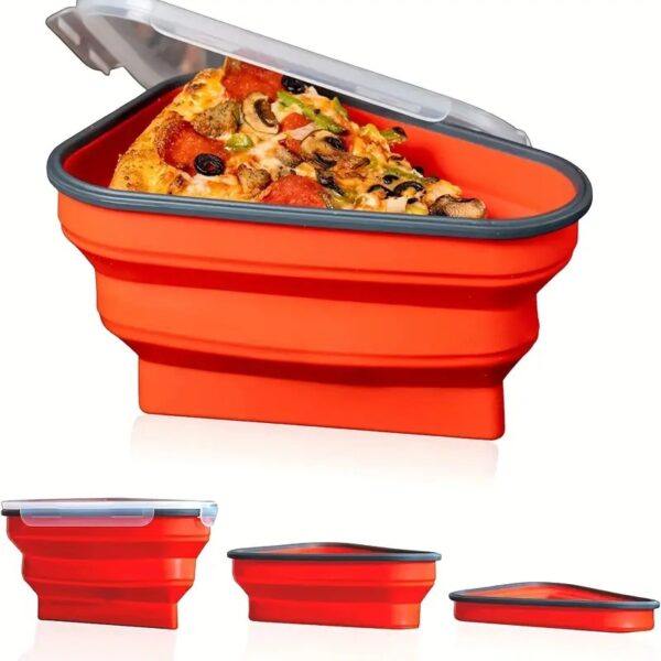 Creative Outdoor Silicone Folding Lunch Box