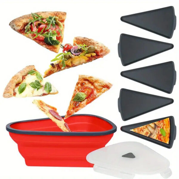 Creative Outdoor Silicone Folding Lunch Box