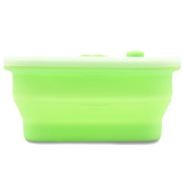 Foodgrade Silicone Foldable Lunch Box