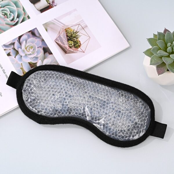 PVC Flannel Ice Bead Eye Mask