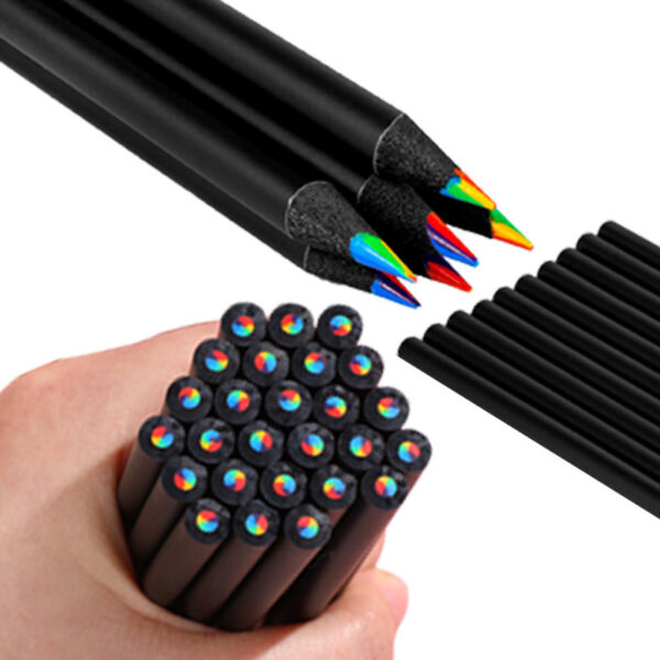 Seven Colours Rainbow Core Pencil