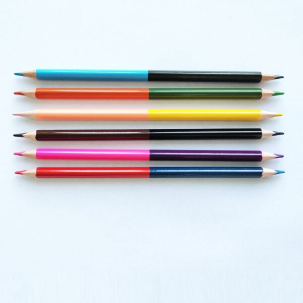 Colorful Double-ended Drawing Pencil