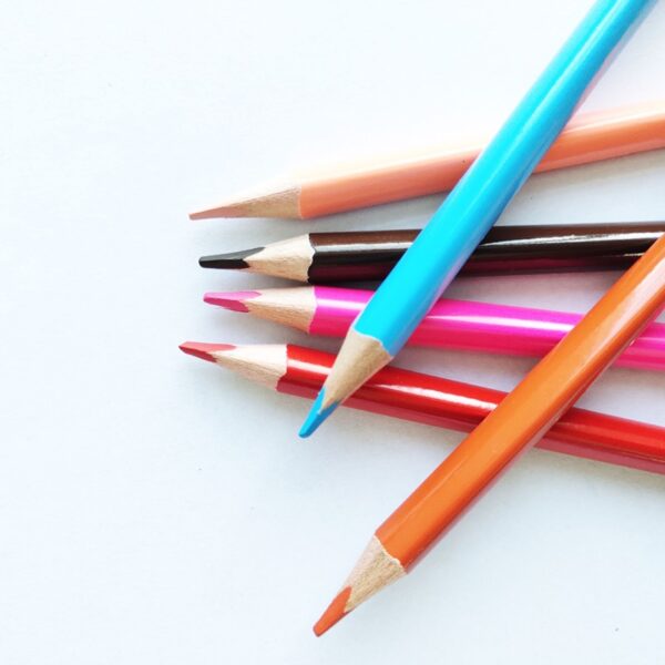 Colorful Double-ended Drawing Pencil