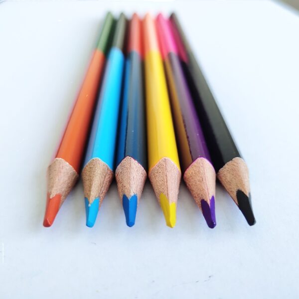 Colorful Double-ended Drawing Pencil