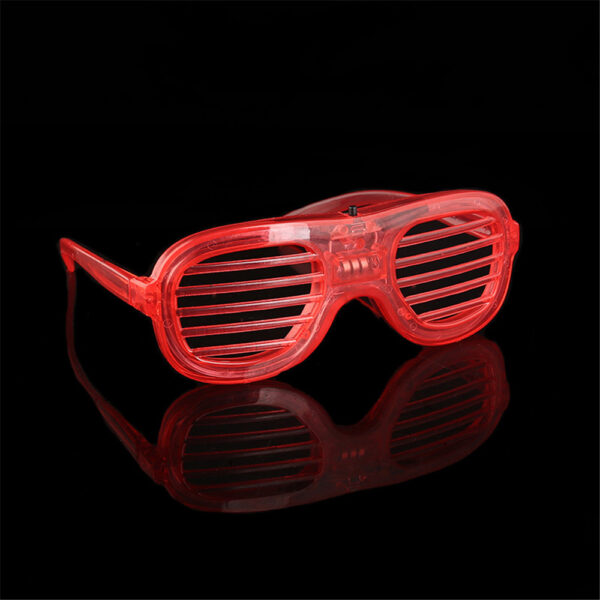 Party LED Shutter Shades Blind Eye Glasses