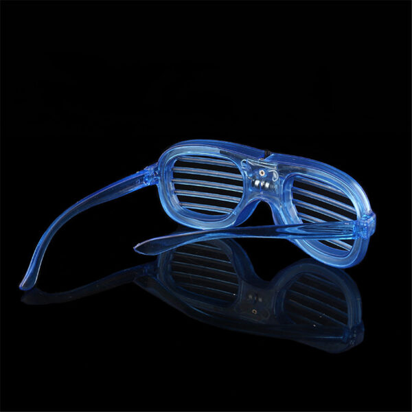 Party LED Shutter Shades Blind Eye Glasses