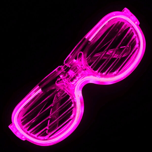 Party LED Shutter Shades Blind Eye Glasses